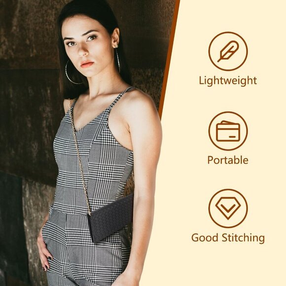 Crossbody Bags for Women, Handbags Cell Phone Wallet Small Purse with Credit Car - Picture 7 of 7